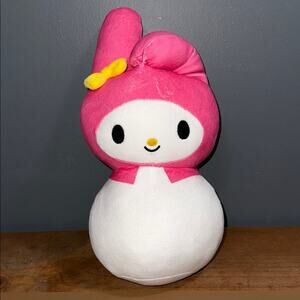 Hello Kitty 2024 MY MELODY by Sanrio squishy plush 14” no arms stuffed animal